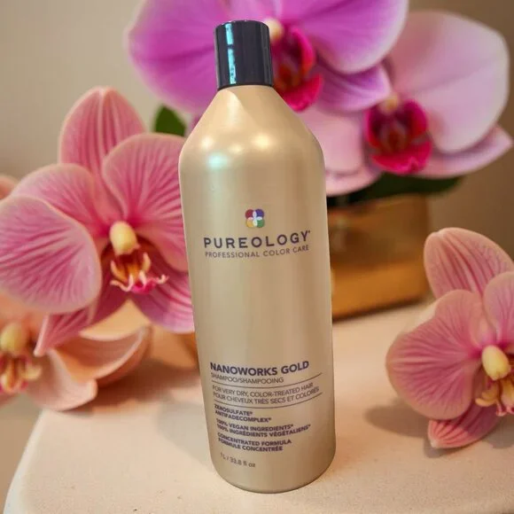 Pureology Nano Works GOLD Shampoo  33.8 OZ