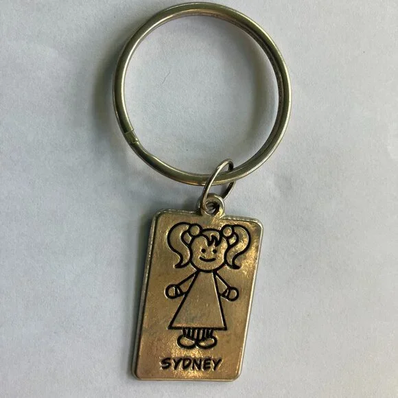 SYDNEY Charm Silver Tone 1.5