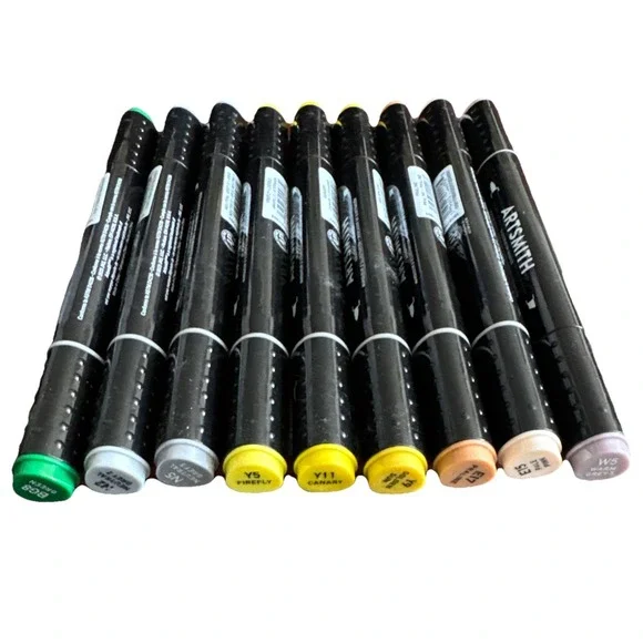 ArtSmith Illustration Markers Multi‎ Set 9 Pieces $5 Ship!