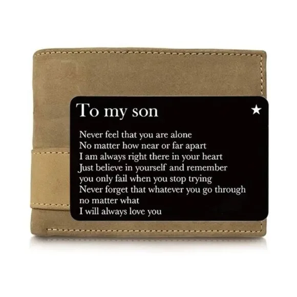 3for$20 New Rectangular Metal Lettering Encourages Discourse Wallet Clip Card