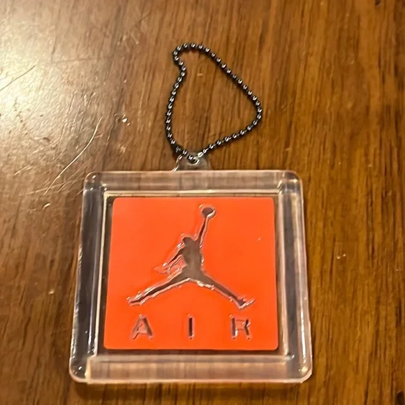 Nike Air Jordan hang tag key chain vintage