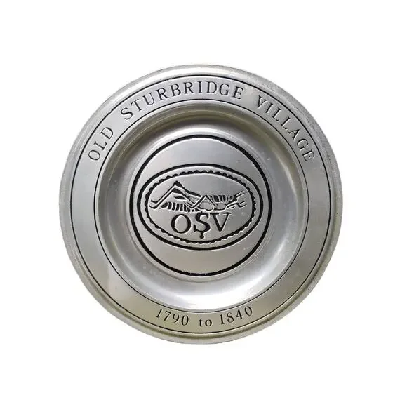 Vintage Old Sturbridge Village OSV 17901840 York Metalcrafters Collectible Plate