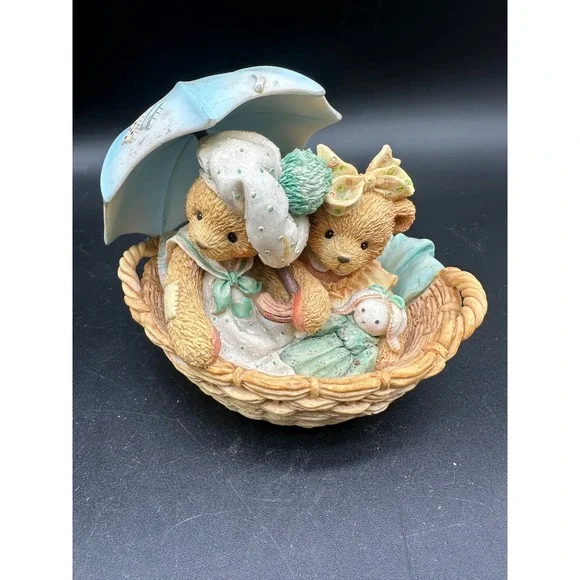 Cherished‎ Teddies Beth Blossom Friends Are Never Far Apart Figurine 1991