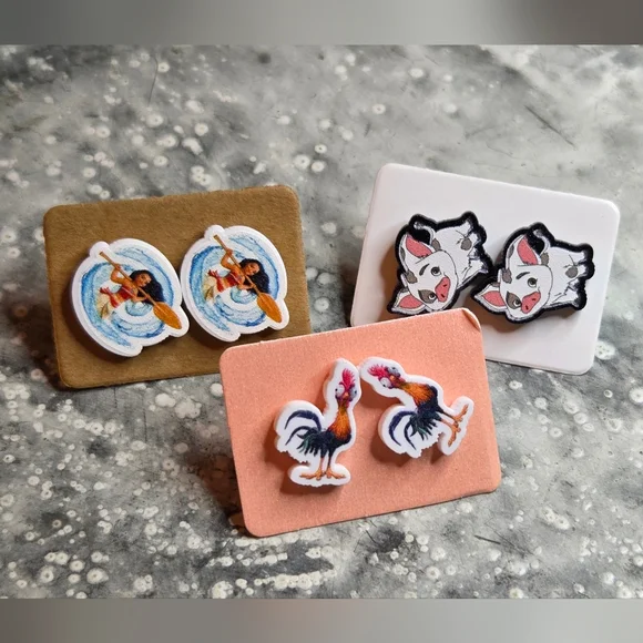Moana STUD Earring Set