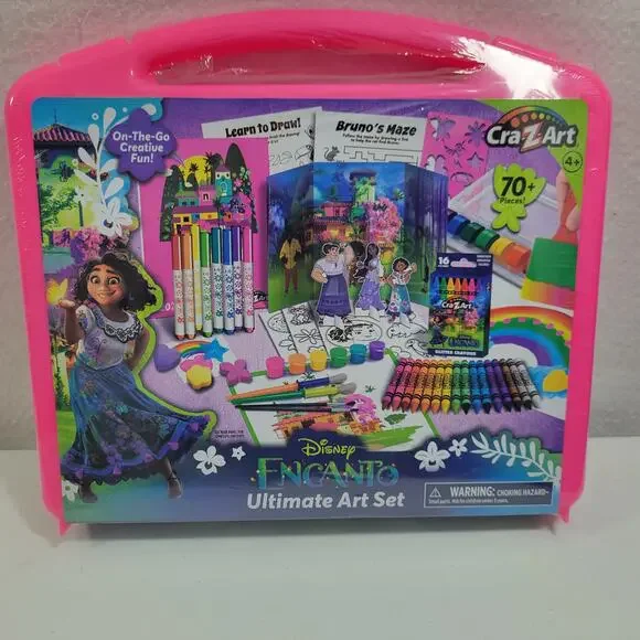 Cra-Z-Art Disney Encanto Ultimate Art Set New 70+ Pieces  11425-1M11