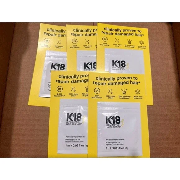 K18 molecular‎ repair hair oil travel