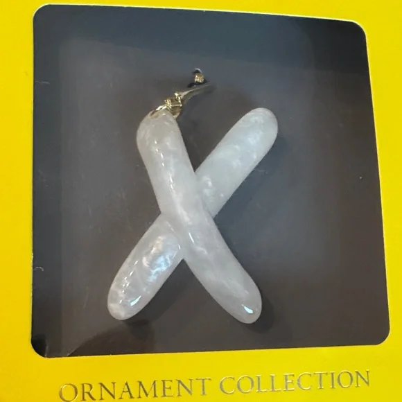 Kendra Scott Letter X Ornament NWT