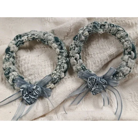 2 Farmhouse Wreath heart Wreath Wall Window Room Farmhouse home decor