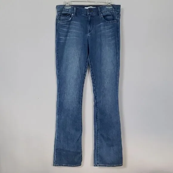 Else Women's Blue Jeans Boot Cut Flare Long Length Western Riding Hippie Boho