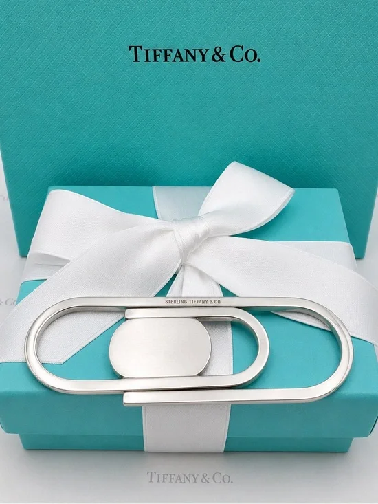 Tiffany & Co. Paperclip Money Clip 3.25