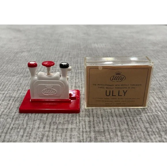 Vintage Ully Needle Threader 3 in 1 Sewing Tool‎ Made in Western Germany