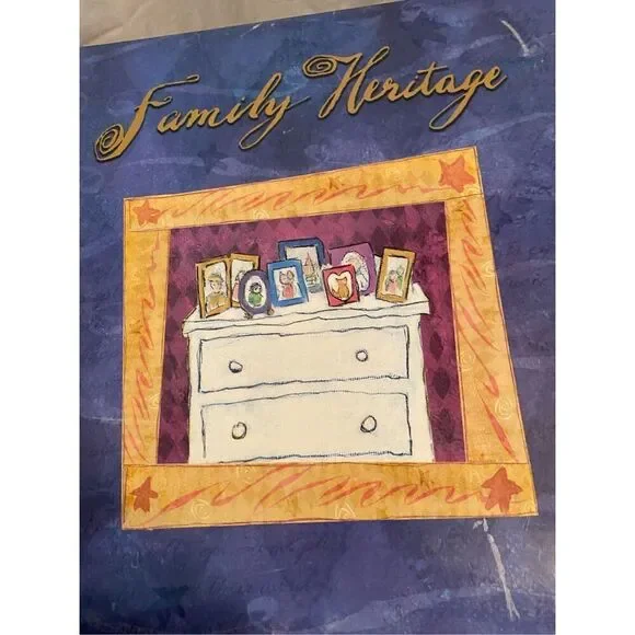 New Family Heritage Kit Album 10  Pages 12 X 12 plus‎ extra 20 top loaded refill