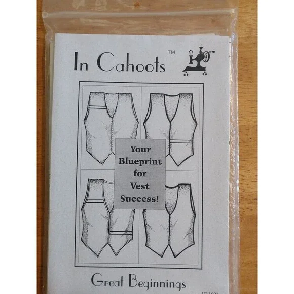 IN Cahoots Pattern Vest Great Beginnings pattern