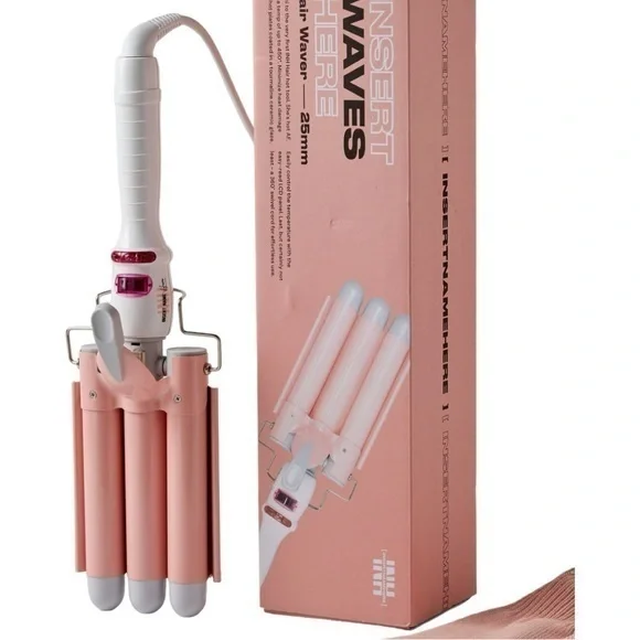 INH Insert Waves Here Deep Wave Iron NEW Pink With Box