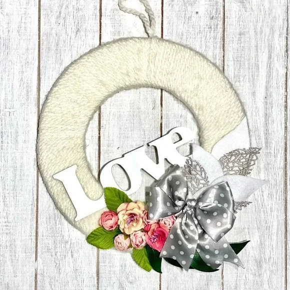 Handmade Love Wreath