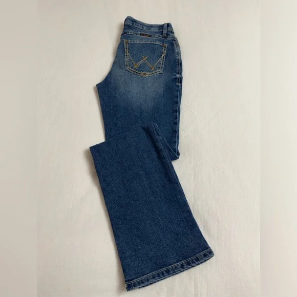 Wrangler Willow Bootcut Flare Jeans Size 11x36 Western Classic Casual