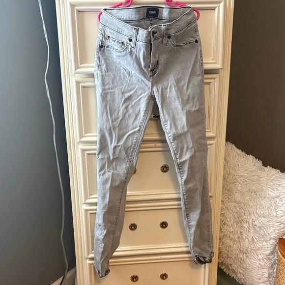 Hudson Jeans Women's Soft Gray Skinny Jeans