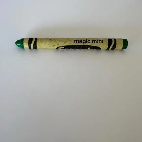 VTG Retired Crayola Magic Mint Crayon Binney Smith Rare‎ Discontinued