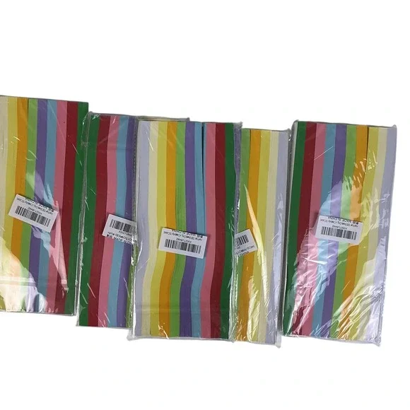 Paper Quilling Strips Multicolor Craft Paper Sealed Assorted Colors Lot‎