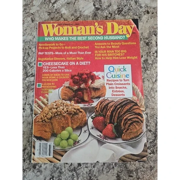 Womens Day Magazine September 11, 1984 Beauty Questions, Second Husband‎