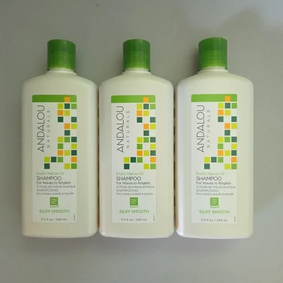 Andalou Naturals Silky Smooth Exotic Marula Oil Shampoo 11.5 oz Waves/Ringlets 3