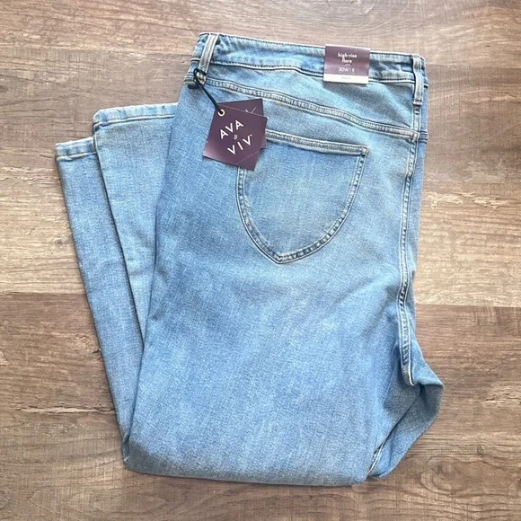 NWT Ava & Viv Plus Size Jeans
