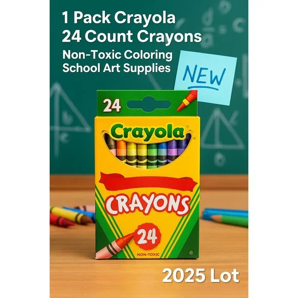 Crayola 52-3024 Crayons‎ - Pack of 24