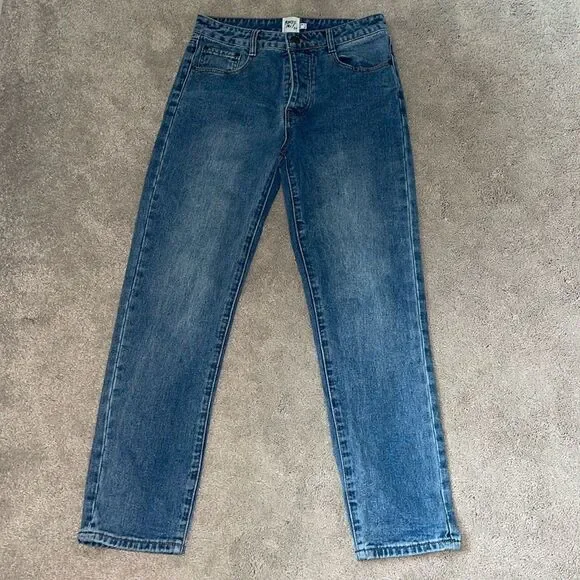 Princess Polly Button Fly Straight Leg Jeans Size 6​​​