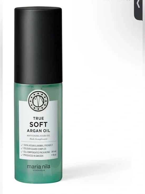 Maria Nila True Soft Argan Oil - Softening Hair Oil (Teal)