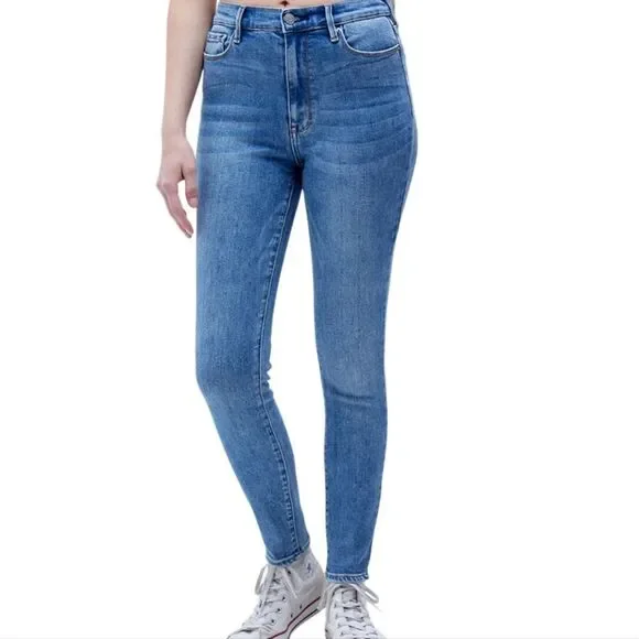 PacSun Perfect Blue Super High Waisted Jeggings