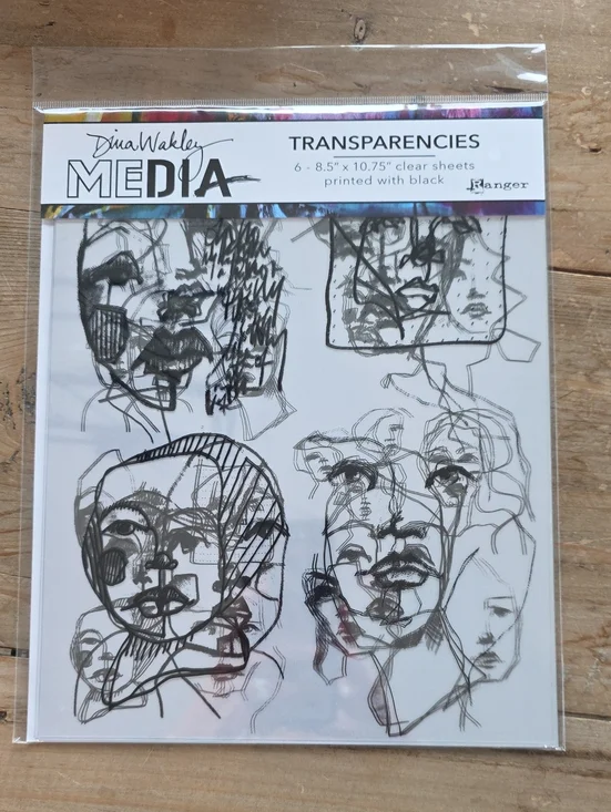 New Dina Wakley Media Transparencies