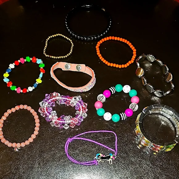 Colorful Bracelet LOT!! Youth