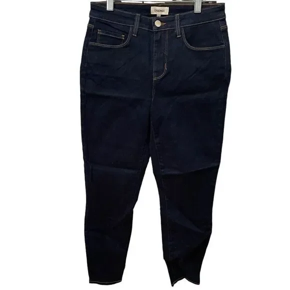 L’Agence Jeans Womens 25 Dark Wash Skinny Stretch Ankle SAMPLE