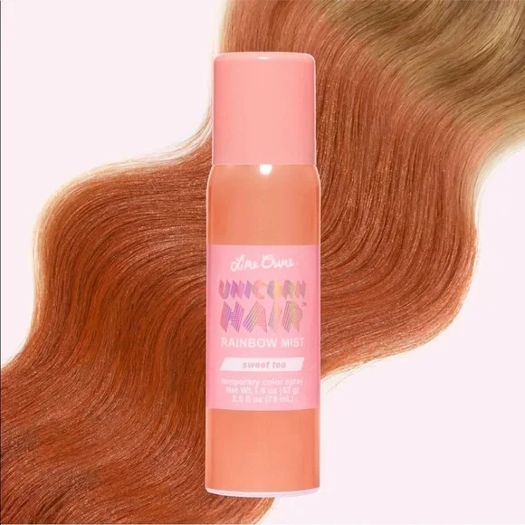 Lime Crime Unicorn Hair Temporary color Rainbow Mist In Sweet Tea New in Box NEW
