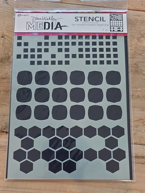 Dina Wakley Media Stencil