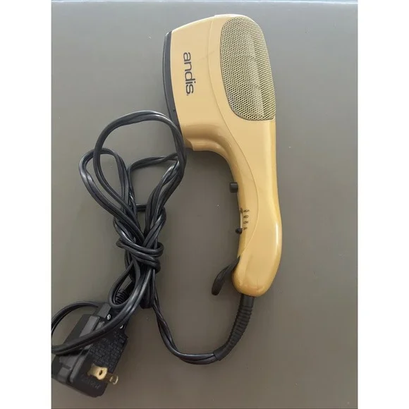 Andis Tourmaline Ceramic Ionic Styling Hair Dryer, Gold HS-2 1875 Watt Tested