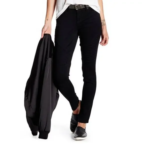 Seven7 Jeans Women's Straight Leg Ankle MOTO Size 4