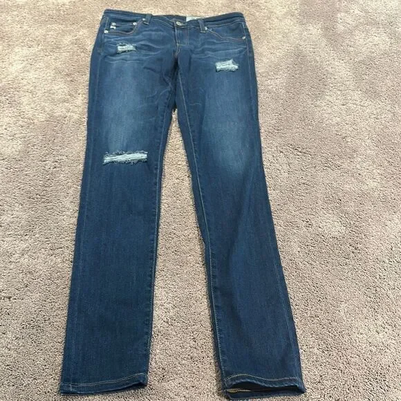 AG legging super skinny denim -very stretchy size 28R