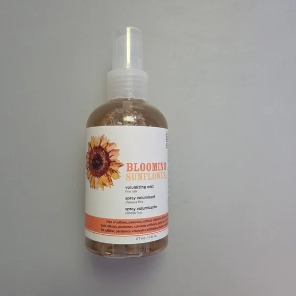 Rusk Puremix Blooming Sunflower Volumizing‎ Mist for Fine Hair 6 oz