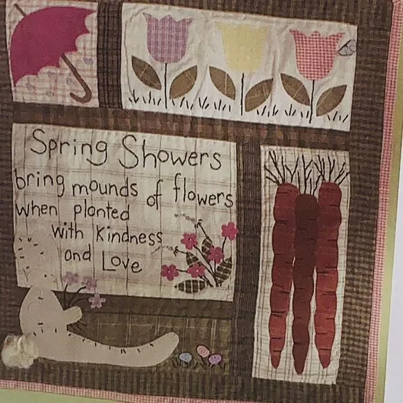 McCall's Crafts Pattern M5077 Spring Wall Hanging or Quilt Block Cheryl Haynes