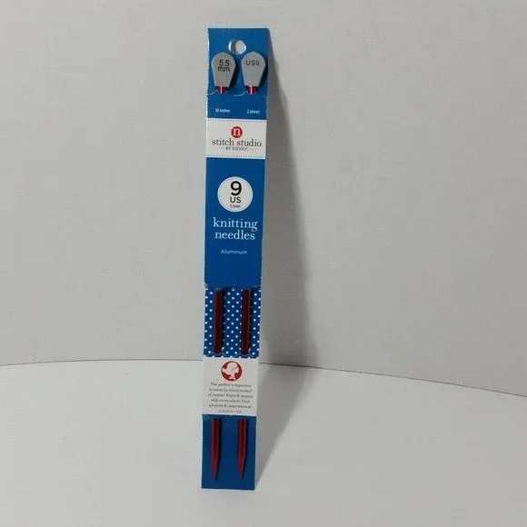Aluminum Knitting Needles Single Point US 9 10