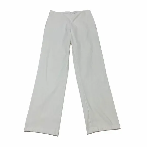THE White House White Flare Dress Pant Trousers 10