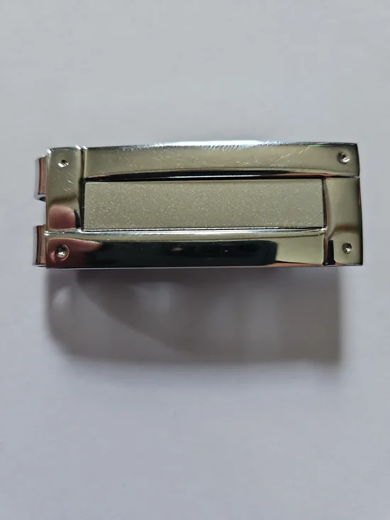 Classic Silver-Tone Money Clip for Men