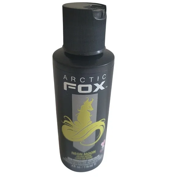 Arctic Fox Neon Moon Semi-Permanent Hair Color Yellow 4oz UV