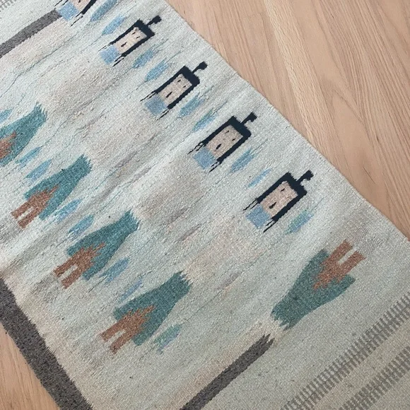 Vintage Aztec SW Woven Runner Rug