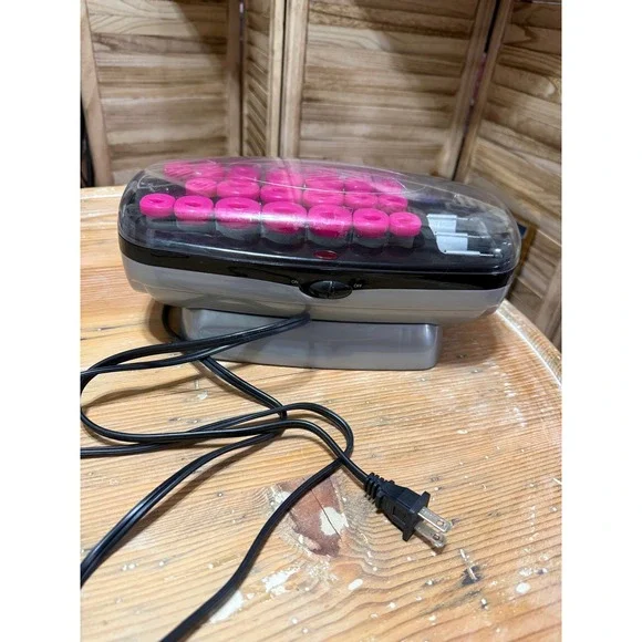 Conair Heated Hair‎ Roller Set Incomplete No Clips Tested Works