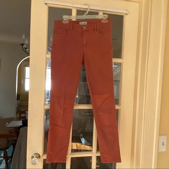 Loft Modern Skinny Pant - 27 / 4 - Coral