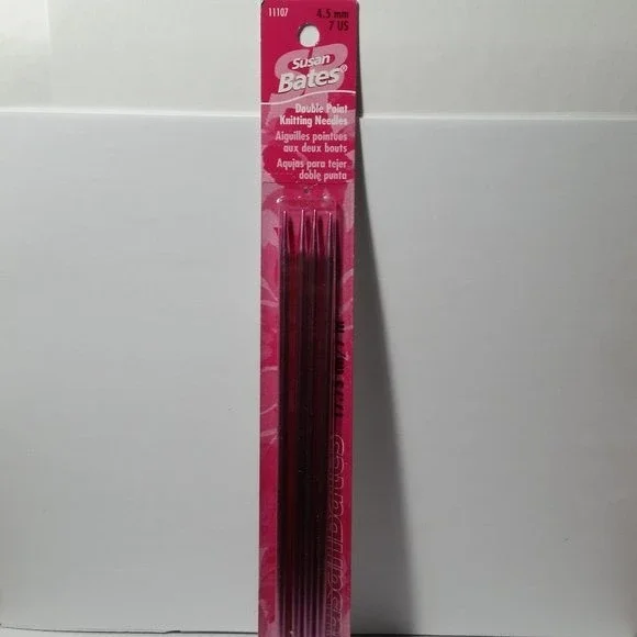 Silvalume Double Point Knitting Needles US Size 7