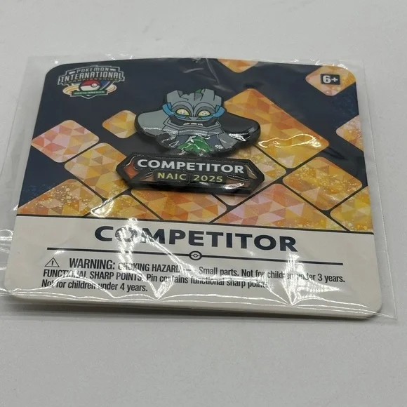 Pokemon‎ Competitor Exclusive NAIC New Orleans 2025 Pin Ogerpon New Unused
