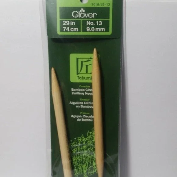 Bamboo Circular Knitting Needles 29